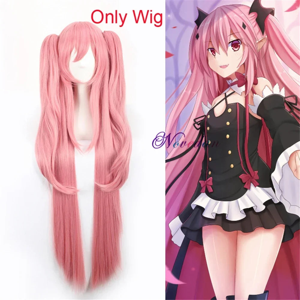 Seraph Of The End Krul Tepes Cosplay Costume Uniform Wig Anime Owari no Seraph Vampire Witch Cosplay Halloween Costume For Women