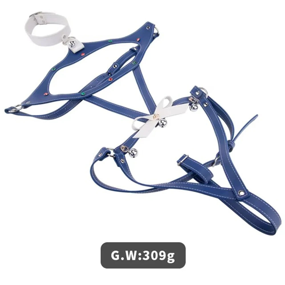 Bondage Sex Toys for Fetish Couples Restraint Slave Body Restraint Leather Lingerie SM Bondage Couple Bdsm Harness for Women