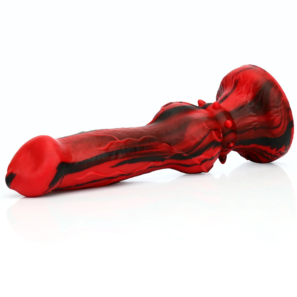 Soft Realistic Dog Dildos Huge Penis With Suction Cup Big Butt Plug Giant Monster Cock Dick Adult Sex Toy Supplies For Men Women