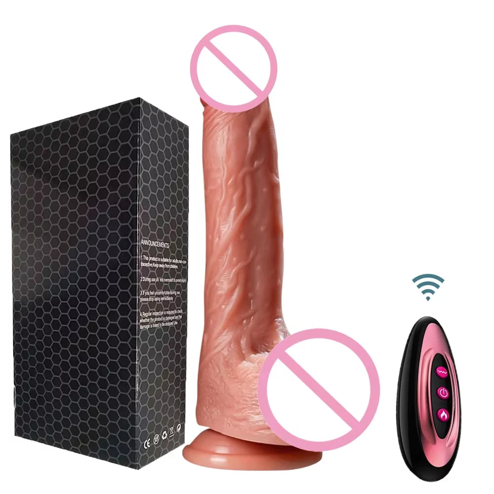 Realistic Dildo for Women Sex Toys Telescopic Vibrator with Female Stimulator Dildos Vibrators Big Penis Anal Dildo Vibrator