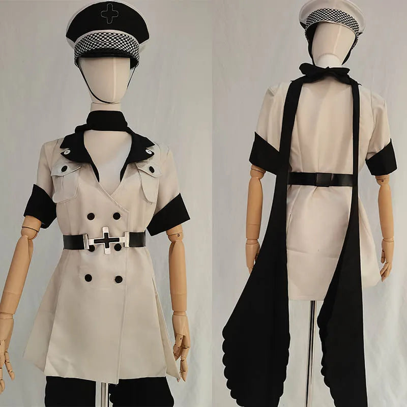 Cosplay Anime Esdeath Empire Cosplay Costume Manga General Uniform with Hat Socks for Halloween Outfits Esdeath Empire Outfits