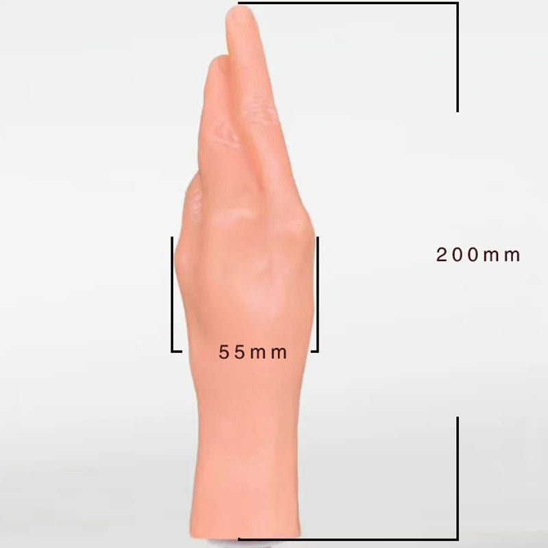 Anal Plug Artificial Hand Dildo with 3XLR Connerect Sex Machine Attachment Vaginal Anus Expander Masturbator Big Dildo Sex Toy