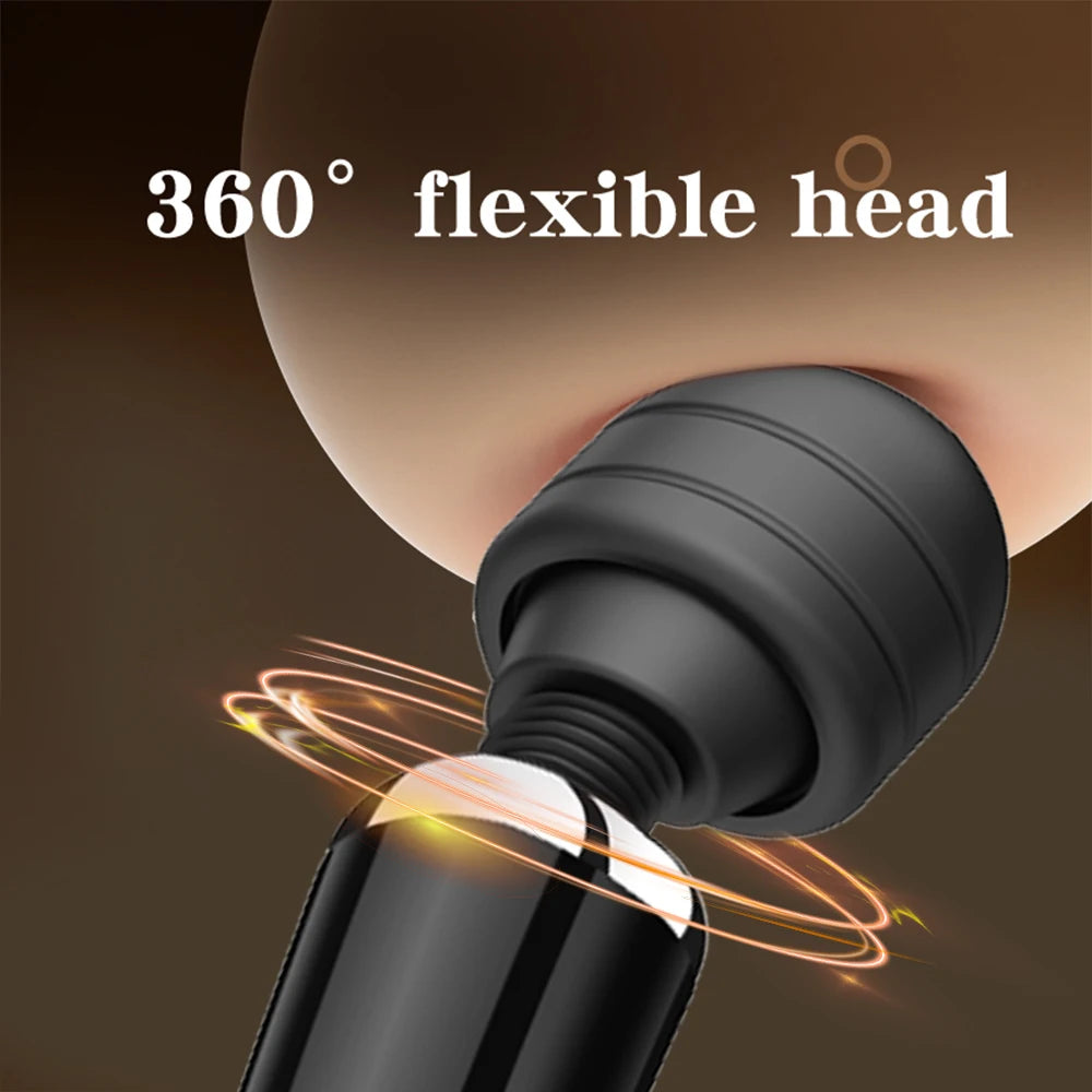 Powerful Dildo Vibrators Sex Toys for Woman AV Magic Wand Vibrating Vaginal Clitoris Stimulator Body Massager Adult Sex Product