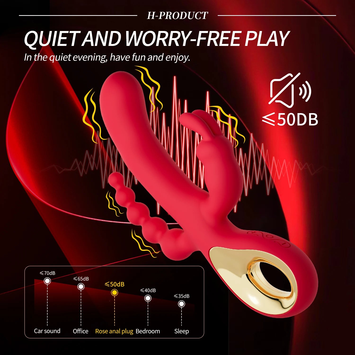 3 In 1 Dildo Rabbit Vibrator for Women G-Spot Orgasm Masturbator Anal Plug Clitoris Stimulator Female Masturbation Sex Toys 18