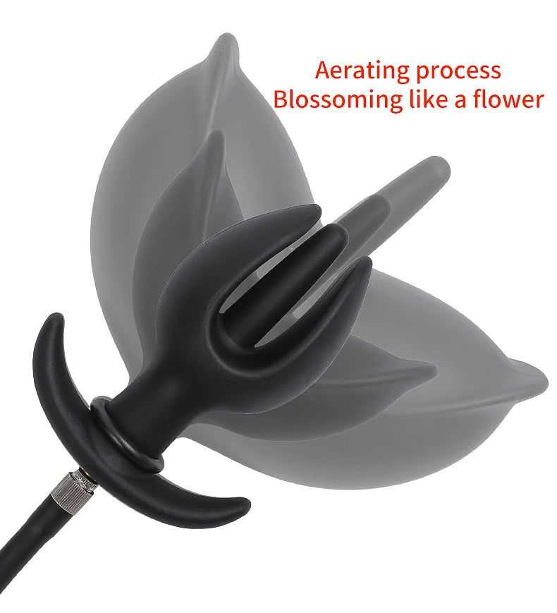 BDSM Vibrator Inflatable Anal Plug Huge Butt Plug Dildo Pump Vaginal Anus Expansion Prostate Massager Sex Toys for Woman Men Gay
