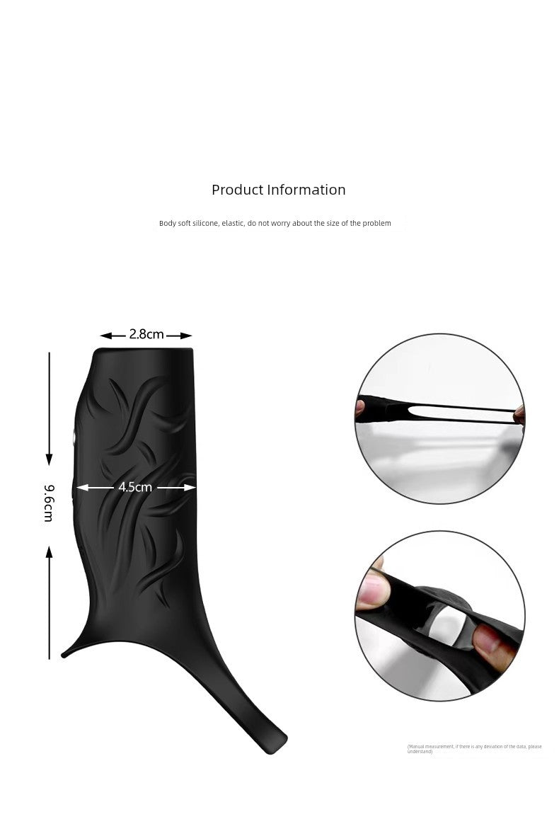 Ding Ding Set Horseshoe Ring Fun Ring Set Extended Wear Vibration Charging Electric Couple Co-Shock House Affairs Foreplay into the Body