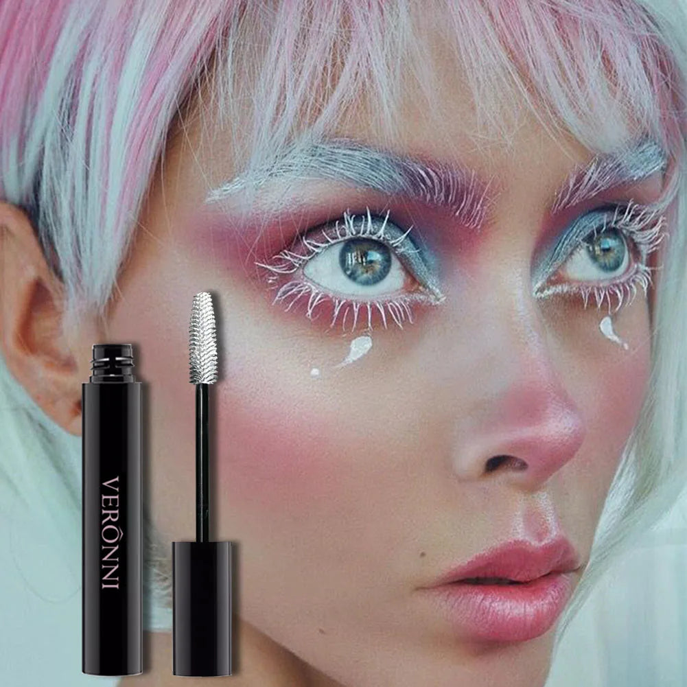 Ultra-fine Small Brush Head Mascara Lengthening Black 3D Lash Eyelash Extension Eye Lashes Long-wearing Black Color Mascara