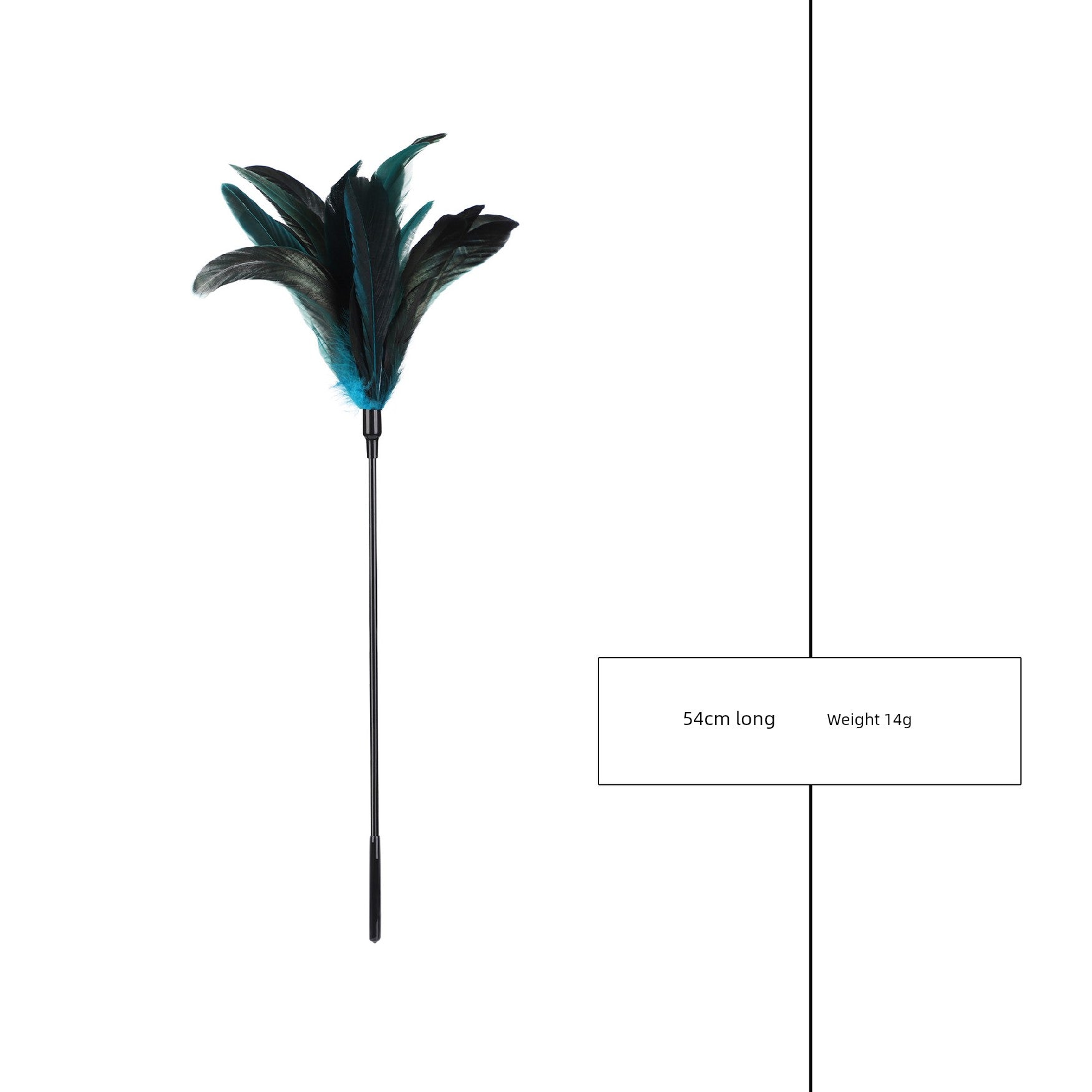 [Aholic Sink] a Variety of Chicken Feather Ostrich Feather Stick Scratch an Itch Funny Cat Toy Stick