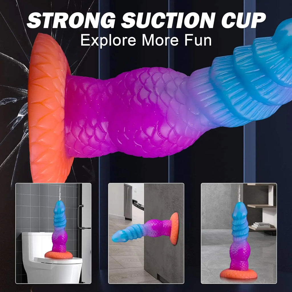 New Inflatable Animal Dildo - P Spot Stimulator Wearable Anal Plug Soft Fake Penis Buttplug Sex Toys For Women Men 18+