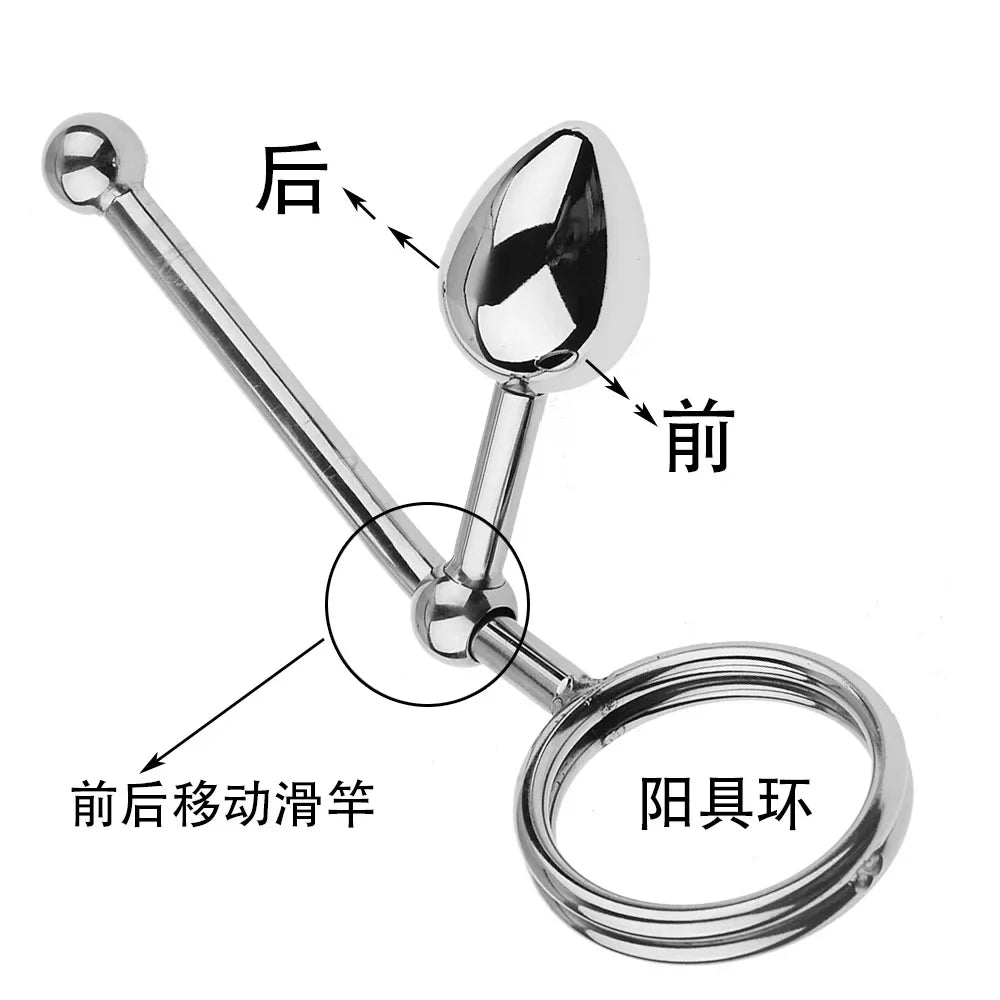 Anal Plug BDSM Fetish Ass Prostate Massager Smooth Touch Anal Buttplug Insert Vagina Sex Products Men Women Sex Toy Butt Dilator