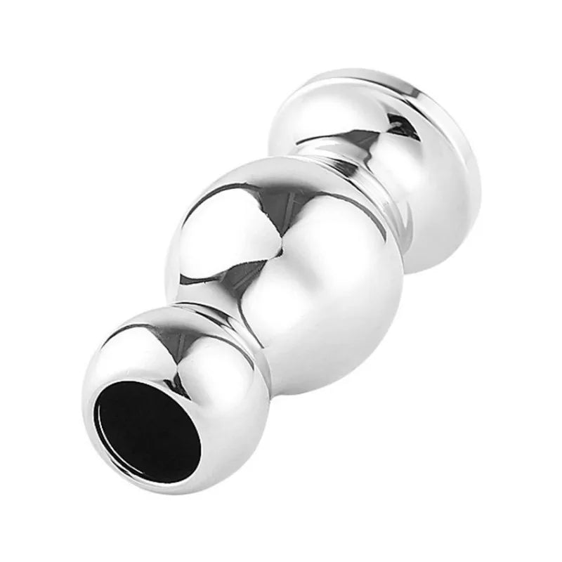 Metal Hollow Anal Plug Anul Butt Plugs Dilator for Women Vaginal Expander Douche Enema Sex Toys Man Sexy Adult Games Couple Sext