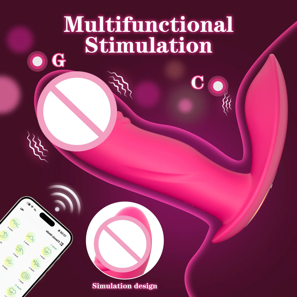 Dildo Vibrators Panties for Women Female Masturbator Clitoris Stimulator Vagina Massager Vibrator Erotic Toy Sex Machine 18