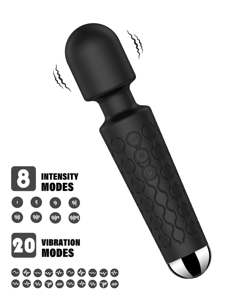 Sexy Vibrators Clitoral Vibrator With 8 Modes Vibration Strength And 20 Modes Vibration Frequency, Powerfu Personal Massager Wan