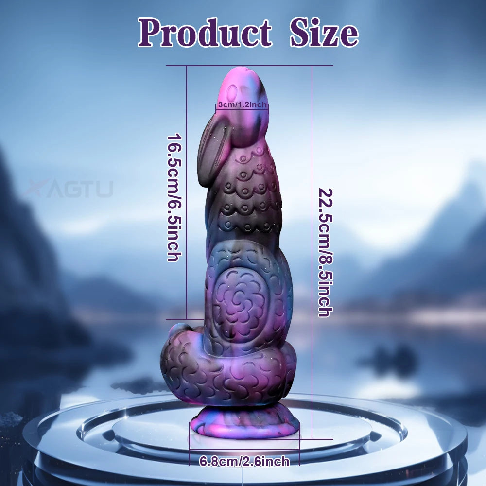 Huge Monster Animal Dildo Lesbian Anal Toys Suction Cup Artificial Penis  Vaginal Dildos Sex Toy for Women Adult  Big Buttplug