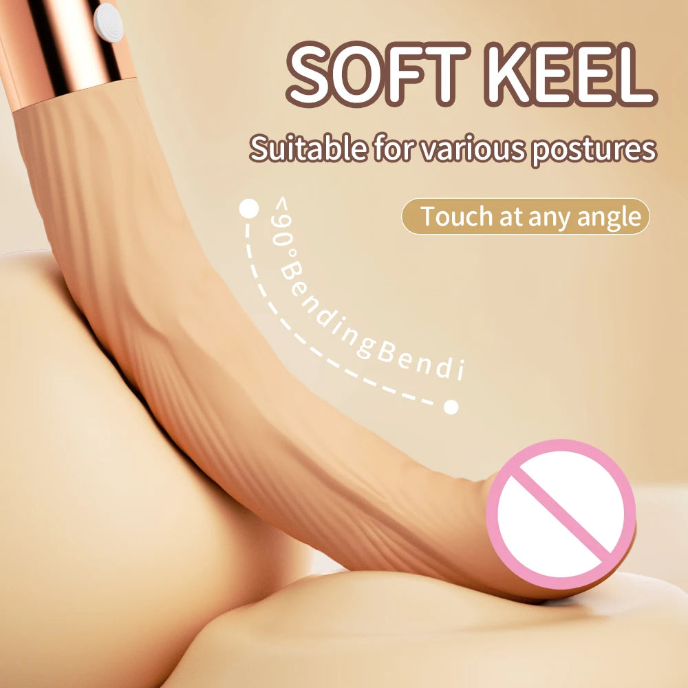 Realistic Dildo Vibrators 10 Powerful Vibration Clitoral G Spot Stimulator Vagina Female Mastrubation Sex Toys for Adult Couples