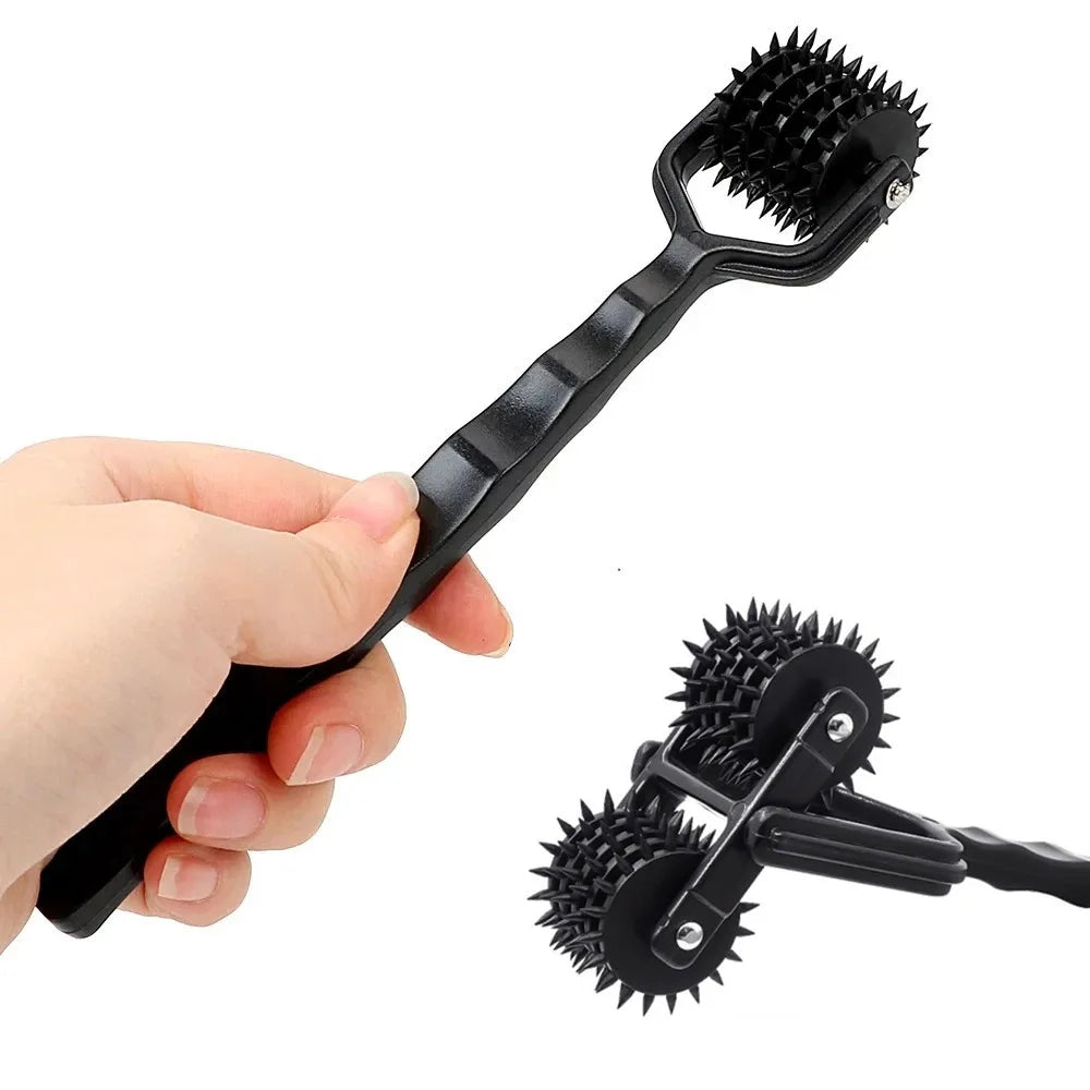 Gear Roller Pin Wheel Gear Sex Roller Erotic Adult Games Roleplay Body Nipple Labia Stimulator Fetish Sex Toys For Couples