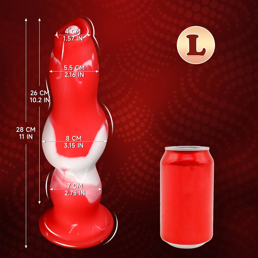 Realistic Dog Dildo Big Butt Anal Plug Vaginal Masturbation Adult Sex Toy Suitable For Male And Female Huge Monster Horses Penis