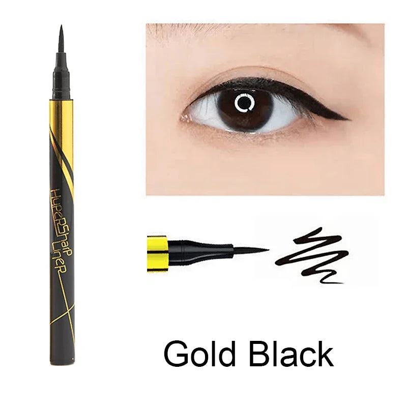 5 style of black liquid eyeliner shade brown make up eye liner pencil color eyeliner waterproof eyeliner eyes makeup stencil
