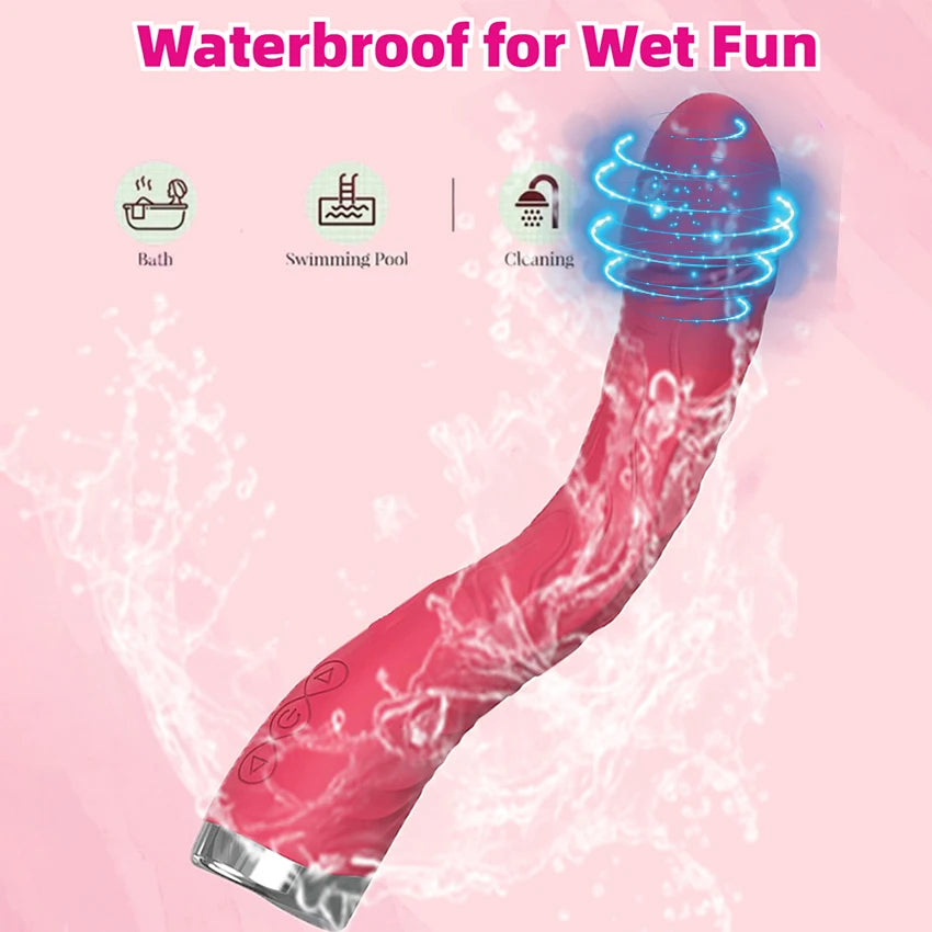 Big Dildos Powerful Vibrator For Sexy Women Realistic Head Vibration Av Wand G Spot Stimulator Clitoris Massager Sex Toys Adults