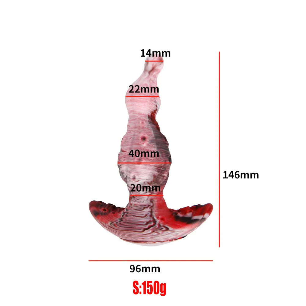 New Color Wearable Anal Plugs Prostate Massage Huge Butt Plug Anal Training G-Spot Stimulation Anal Dildo For Men/Women Buttplug