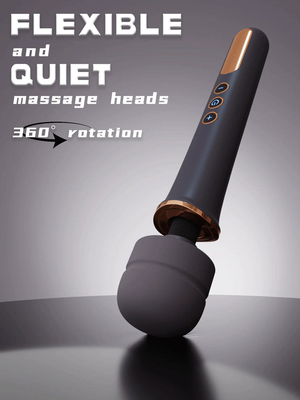 Large AV Vibrator Powerful G Dot Vibrator with 10 Vibration Patterns Clitoral Stimulator Female Masturbator Vibrator Sex Toys
