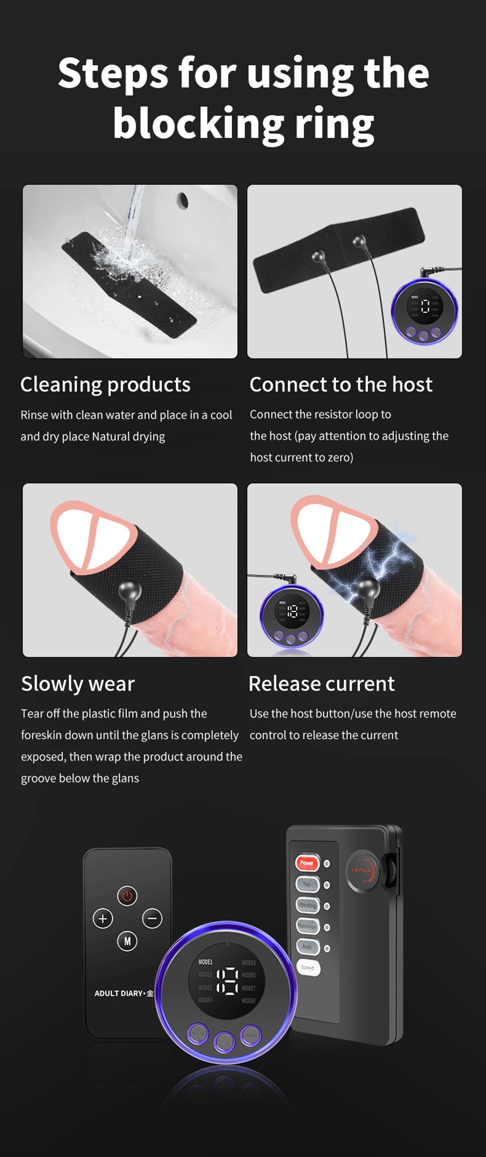 Electro Penis Sleeve Vibrator For Men Penis Cock Ring Masturbation Conductive Enlargement Stimulator Massage Sex Toys For Men