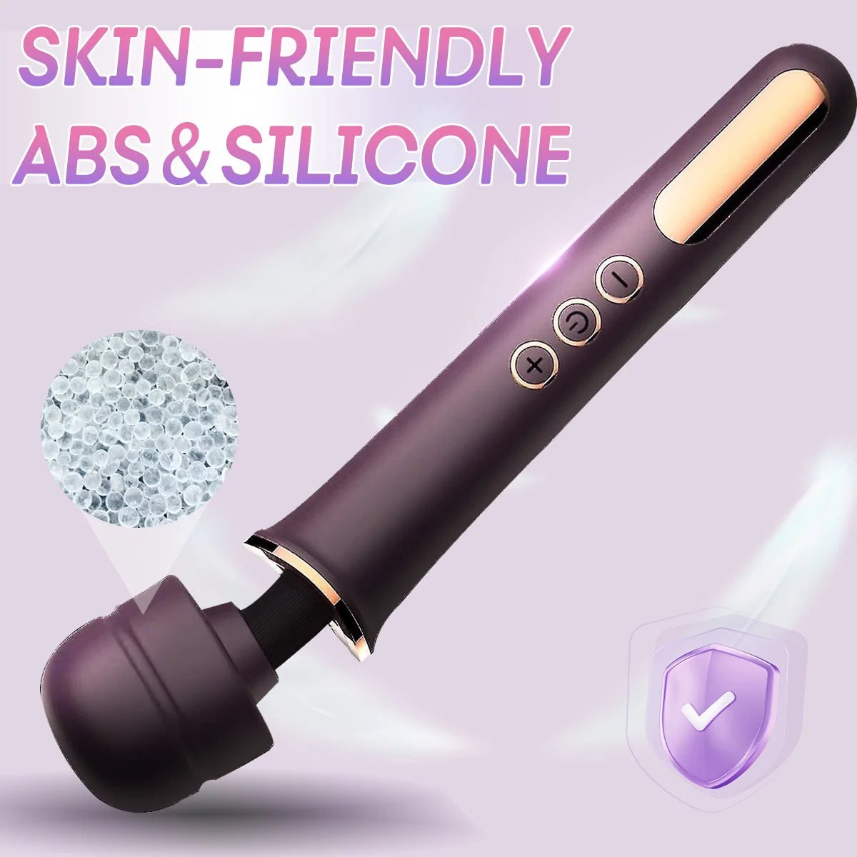 Personal Massager 10 Speed Powerful Big Vibrator Handheld Cordless Magic Wand Vibrator Clitoris Vibrators Sext Toy for Women