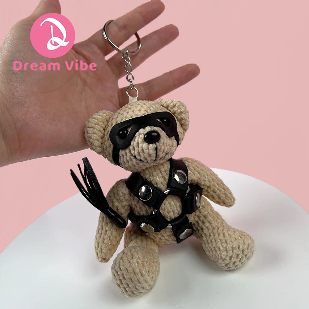 Bondage Bear Love Toy Gift for Bride To Be or Bachelar Party Intimate Sex Play Erotic Fun 18+ Kinky Fetish Sex Toy Game Couple