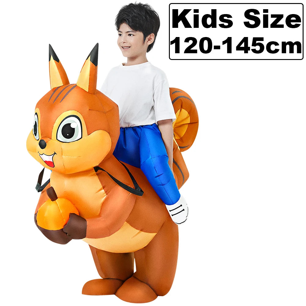 HOT Anime Dinosaur Inflatable Costume Party Mascot Costumes Suit Disfraz Cosplay Halloween Costumes For Adult Kids Dress