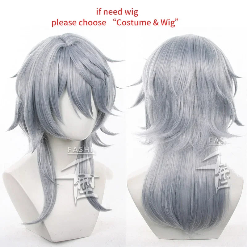 Sunday Harmony Skin Cosplay Costume for Game Star Rail  Sunday Cosplay Wig Role Play Party Outfits