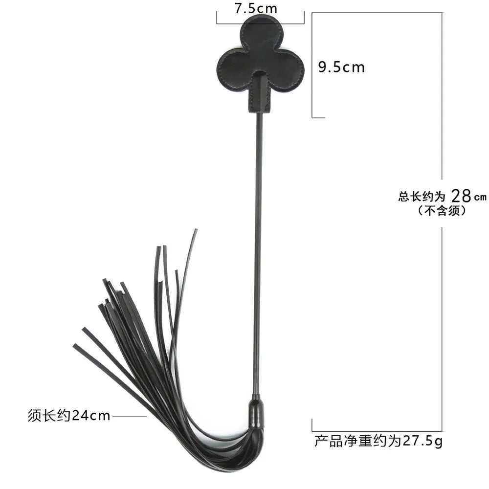 Erotic Accessories BDSM Bondage Slave Whip Restraints Fetish Spanking Flogger Whip Adults Games Sex Toys For Women Men Sexy