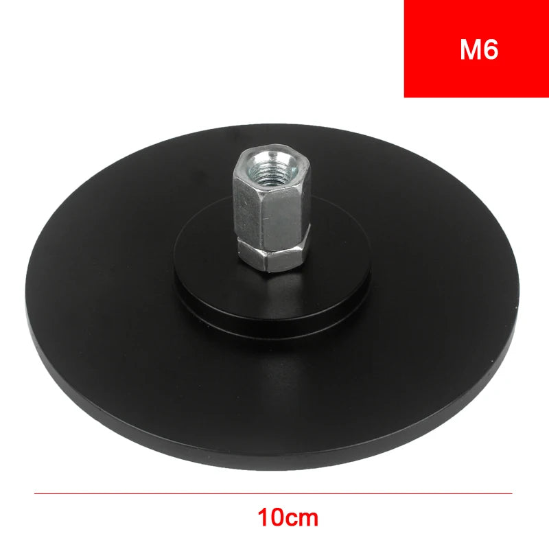 Black Suction Cup Adapter Telescopic Linear Actuator Suction Cup M6 M8 M10 3XLR Connector Reciprocating Device Attachments Parts