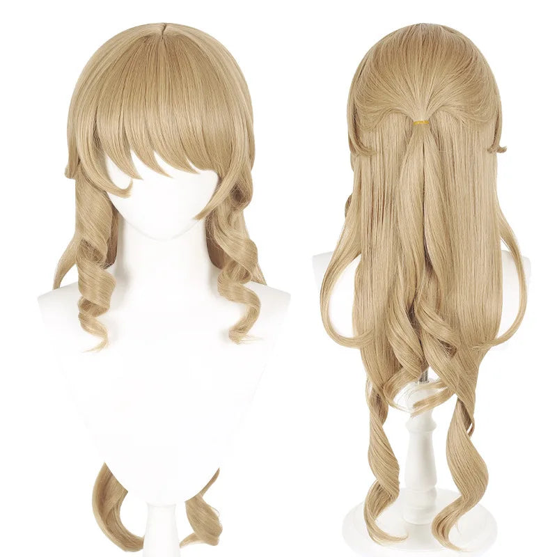 Anime Cosplay impact Navia cosplay dress uniform costume wig set Halloween party outfit for women dresses