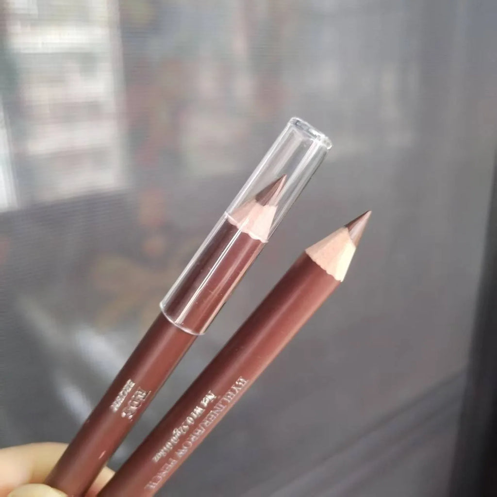 Professional Multi-Function Wooden Makeup Pencil Waterproof For Eyebrows & Eyeliner  All-in-One Precision Tip Long Wear Cosmetic
