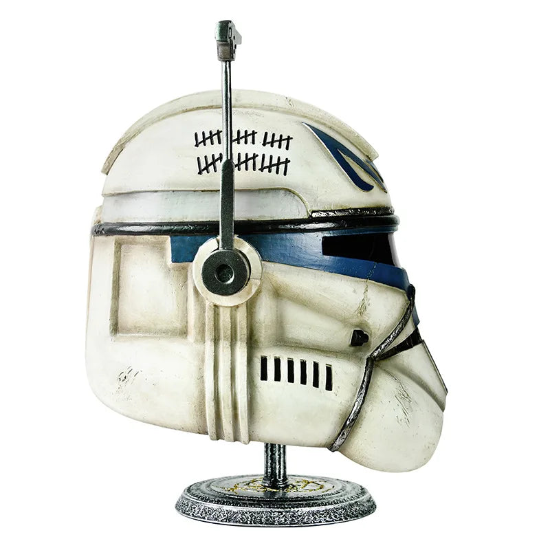 SW Cosplay Captain Rex Helmet Mask for Man Resin Material Full Head Halloween Mask Masquerade Carnival Party Props for Adult