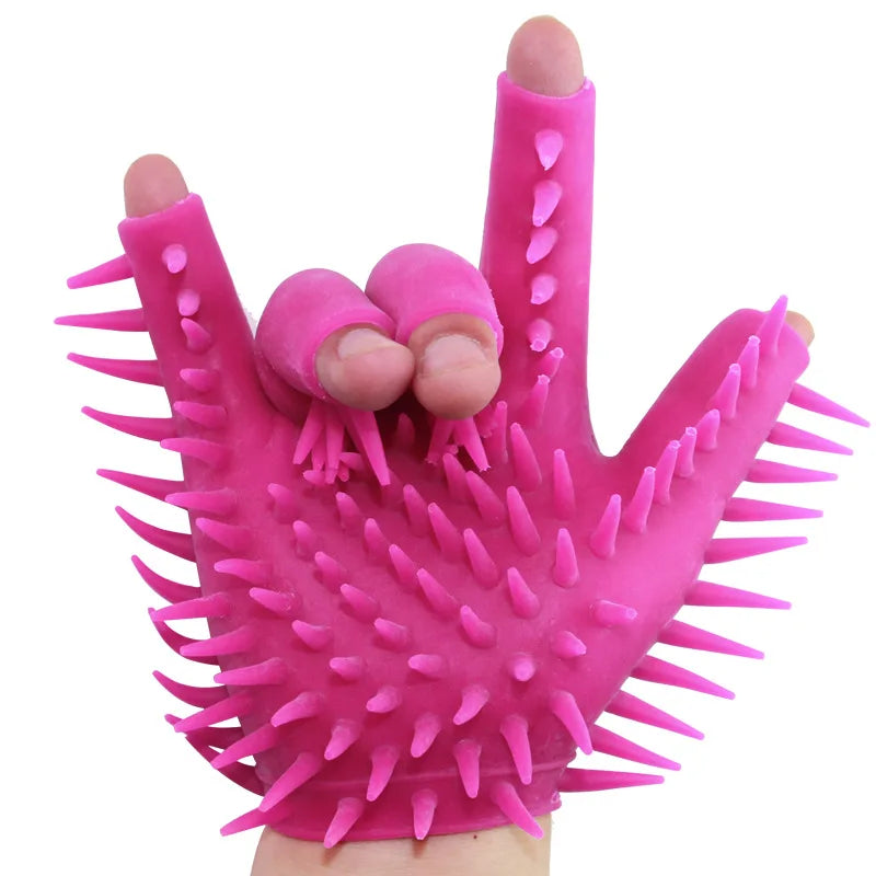BDSM Sexy Gloves Masturbation Fetish Erotic Flirting Tools Accessories Vaginal Penis Massage Adult Game Sex Shop Sex Toy for Men
