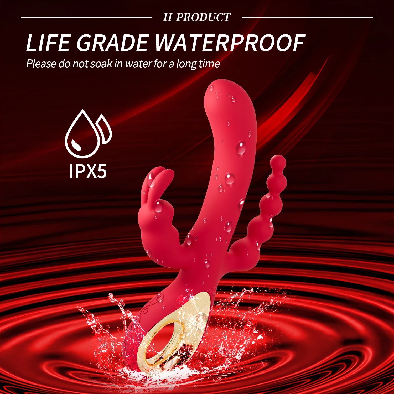 3 In 1 Dildo Rabbit Vibrator for Women G-Spot Orgasm Masturbator Anal Plug Clitoris Stimulator Female Masturbation Sex Toys 18