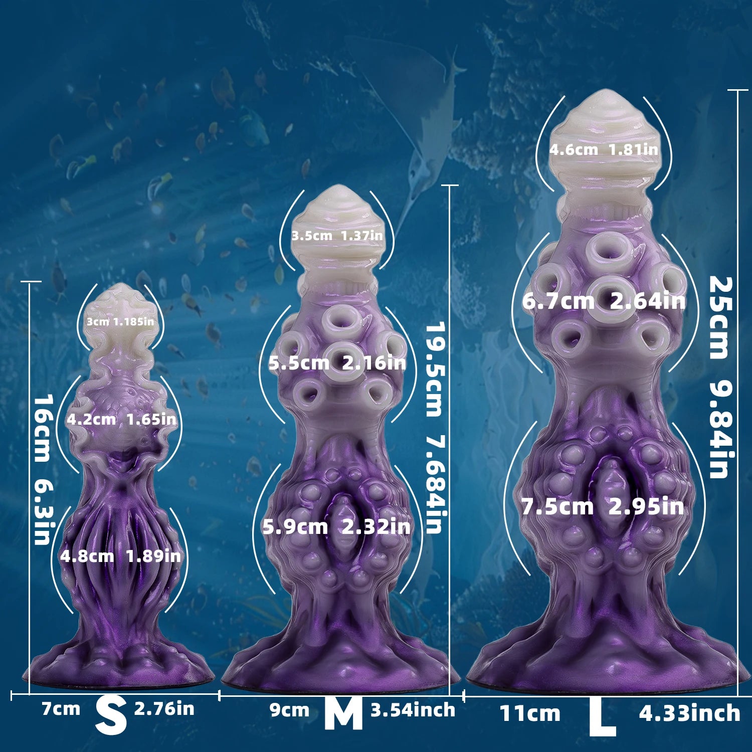 Powerful Extra Large Dragon Dildo Alien Animal Butt Plug Anus Vagina Fantasy Knot Sex Machine Women's Sexual Health Sex Toy 18