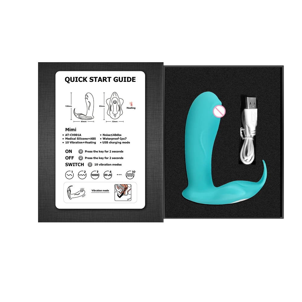 Foreplay Adult Sex Toy Remote Control Wearable Clitoris  G-spot Stimulation Underwear Panty Vibrator  for Women