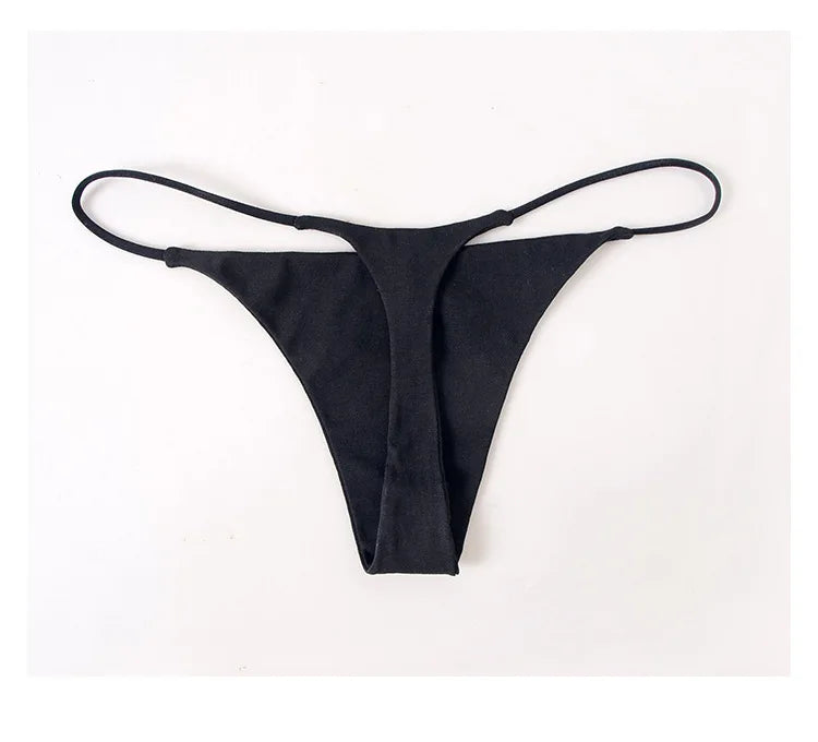 1Pcs Sexy G-String Women Panties Low-Rise Thongs Lingerie Underwear Summer Female T-Back Briefs Underpants Clothing
