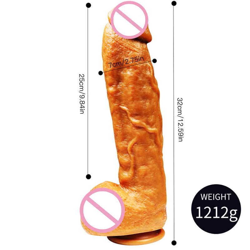 Realistic Huge  Dildo Big Penis Penetration Anal Plug Vagina  G-Spot Masturbator Adult Sex Toy Dildos for woman tool vibrator