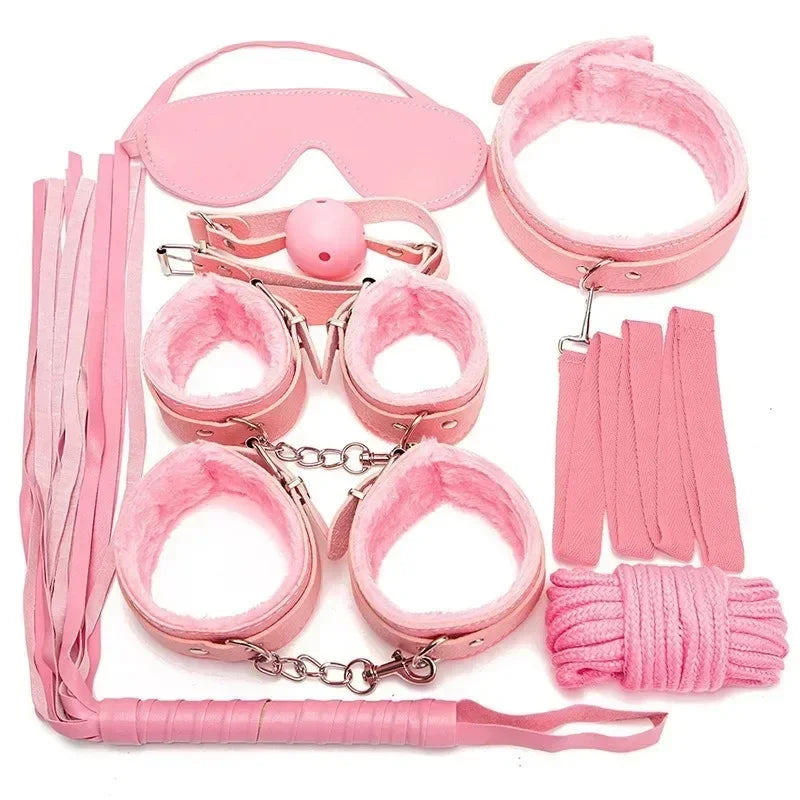 Sex Toys Femdom Handcuffs Bdsm Slave Collars Fetish Adult Games Erotic Products Role Play Bondage Equipment Exotic Accessorie