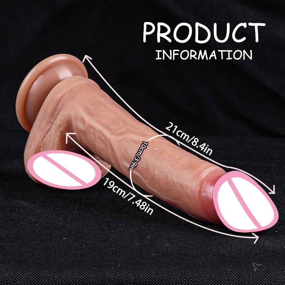 Big Dildo Penis Sex Toys for Women Strap-on Silicone Sexy Couple Clitoral Vagina Adult Dylldos Masturbation Toy Squirt Orgasm