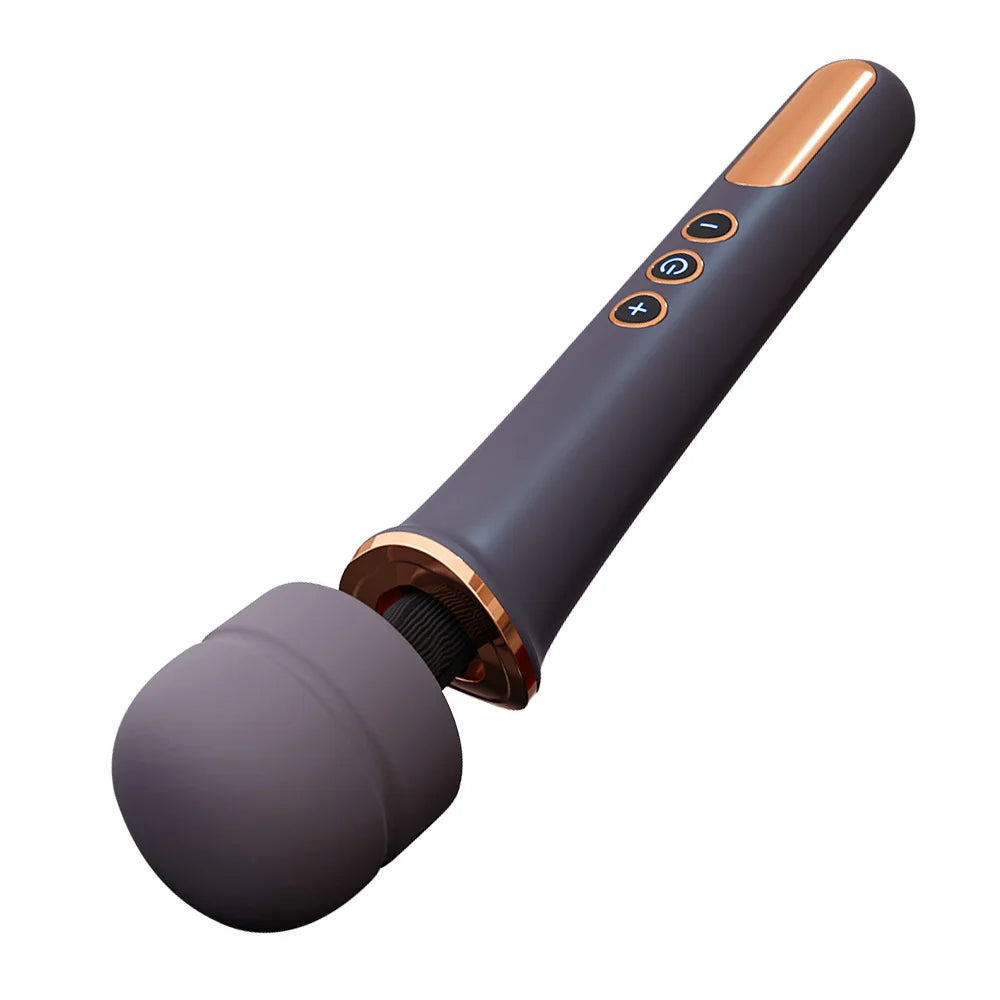 Large AV Vibrator Powerful G Dot Vibrator with 10 Vibration Patterns Clitoral Stimulator Female Masturbator Vibrator Sex Toys
