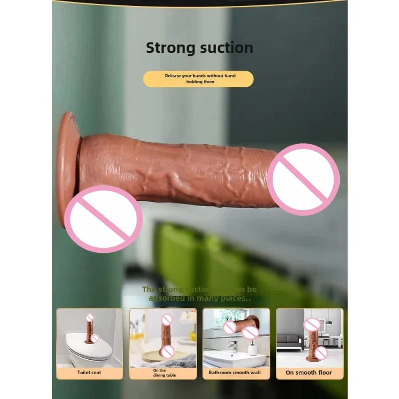 Rotating Remote Control Dildo Vibrator Realistic Penis Gay Suction Cup Masturbator Couple Big Penis Female Sex Toys  Big Dildo V
