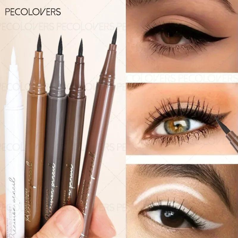 Multi-color Liquid Eyeliner, Quick Drying Without Making-up, Waterproof and Sweat-proof, Long-lasting and Natural, Eye Cosmetics