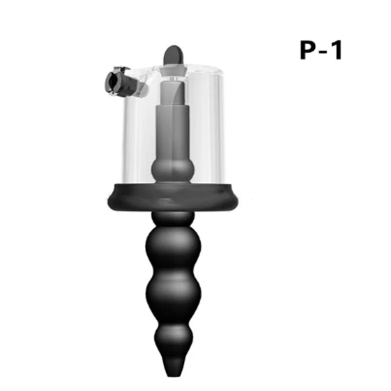 Anal Vacuum Pump Manual Air Pressure Powerful Butt Plug Male Female Masturbators Prostate Massage Sex Toys for Women Men 18+