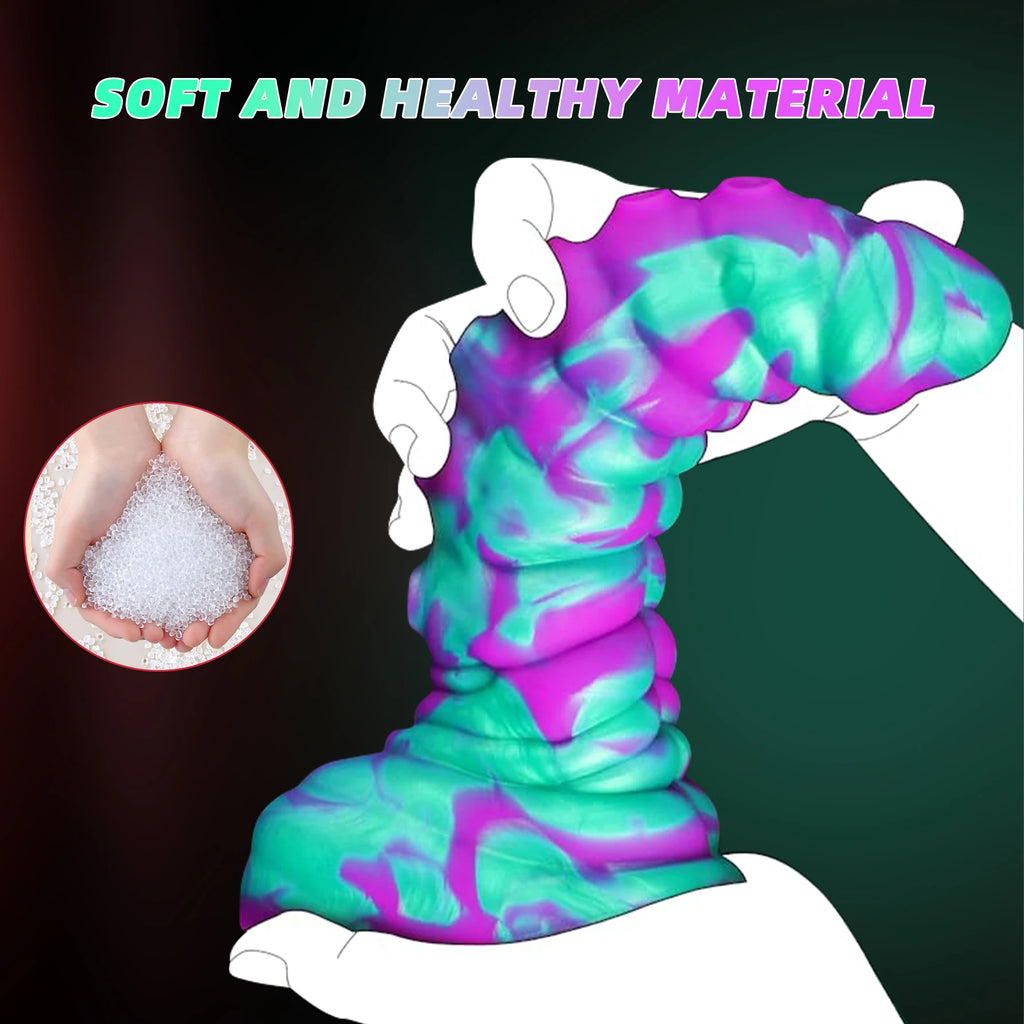 Huge Monster Tentacle Anal Dildo Thick Silicone Fantasy with Suction Cup Octopus Dildos Ass Dilator Big Buttplug Adult Sex Toy