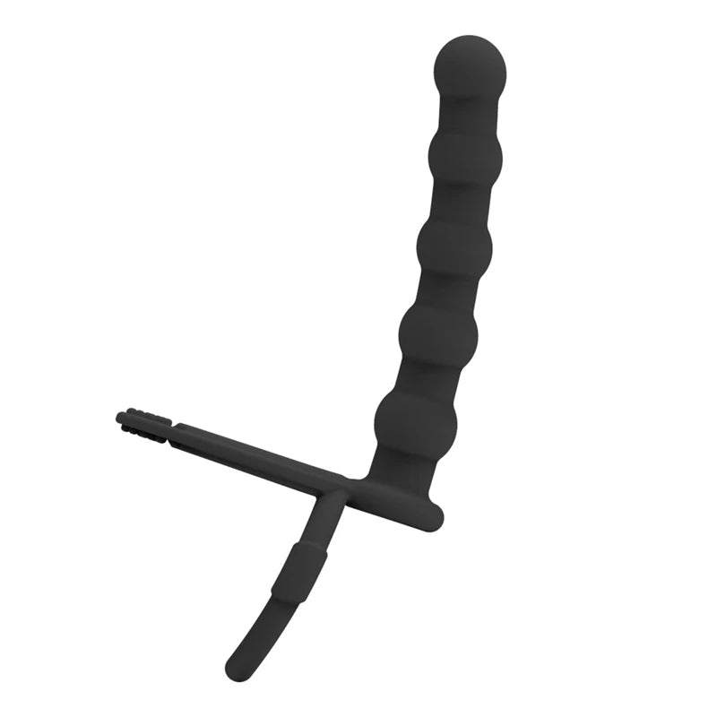 Double Penetration Anal Plug Dildo Butt Plug Vibrator For Men Strap On Penis Massage Vagina Plugs Adult Sex Toys For Couples 18+