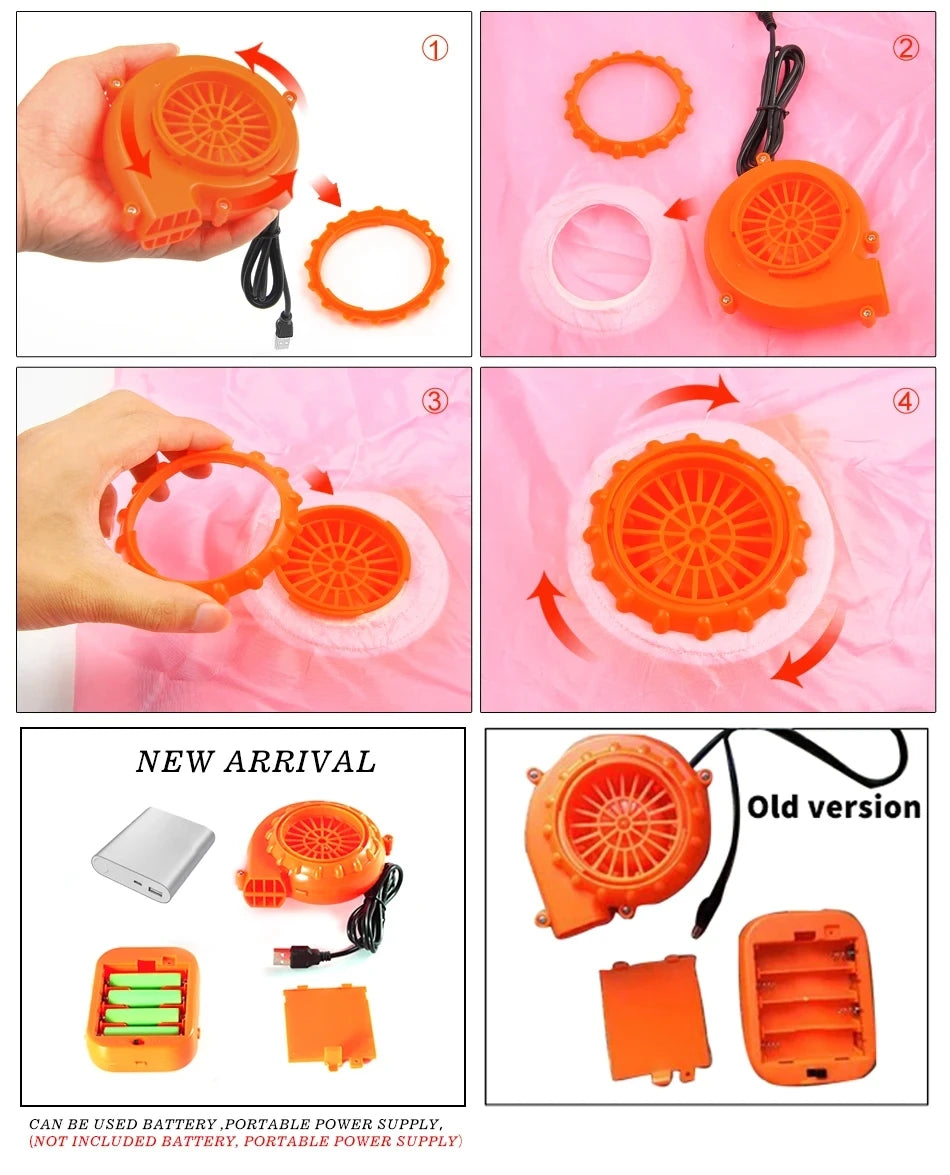 Halloween Costume Colorful Rooster Inflatable Costume Holiday Party Cosplay Cosplay Props Animal Performance Costume